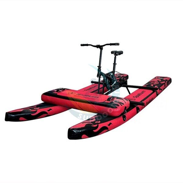 Надувной катамаран Spatium Water Bike-R 10'4 Red с подушкой