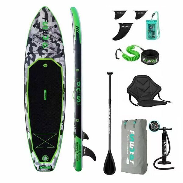 SUP-борд FunWater Honor 11" Green с сиденьем